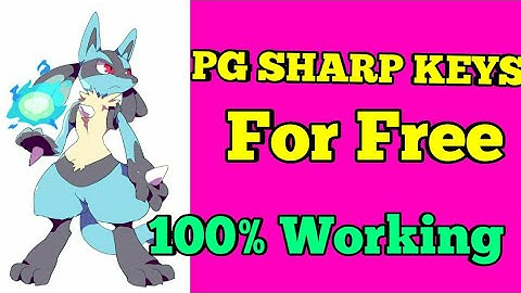 Pg sharp 100% working key
