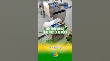 Bạn nghĩ mình có thể thái rau bằng tay nhanh hơn cả máy sao? #thegioimaythucpham