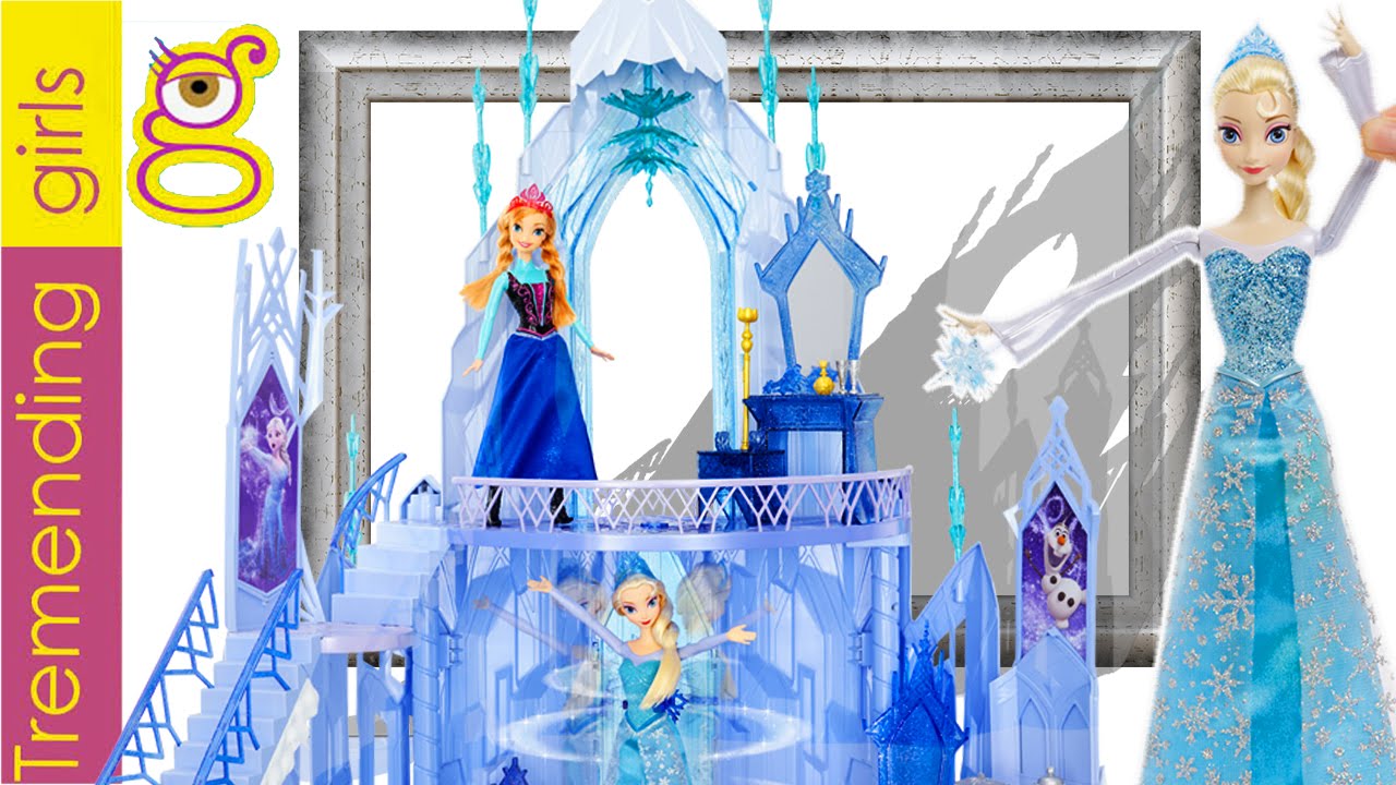 Palacio Mágico de Hielo - Castillo Reino de hielo - Juguetes Frozen 