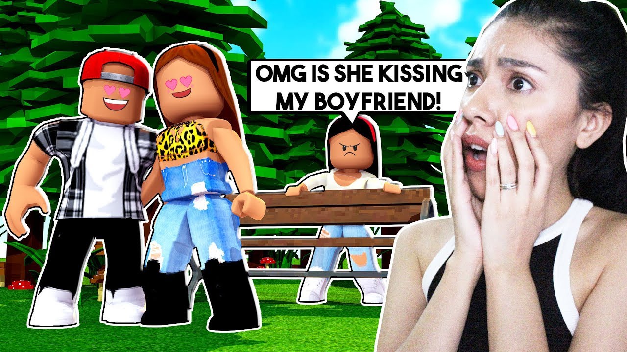 I Caught My Best Friend Kissing My Boyfriend Roblox Roleplay Youtube - rich people in roblox kissing