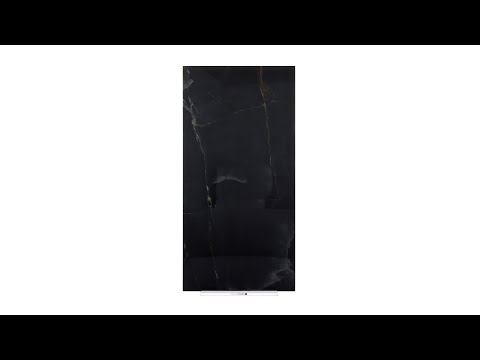 Marbre brillant onyx noir vidéo