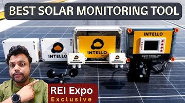 Solar Monitoring System for Homes | Intello Data Logger | Solar Tracker System | Surveillance Tool