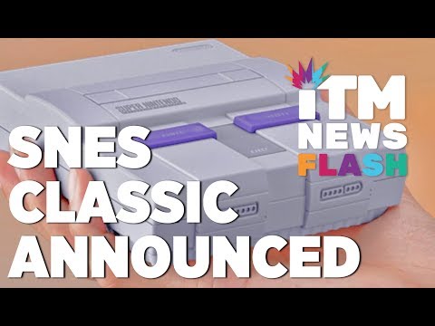 Nintendo announces SNES Classic Edition - ITM News Flash