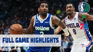 Kyrie Irving (40 points) Highlights vs. Philadelphia 76ers | March 2, 2023