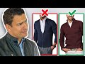 Как носить рубашку и свитер взрослому мужчине