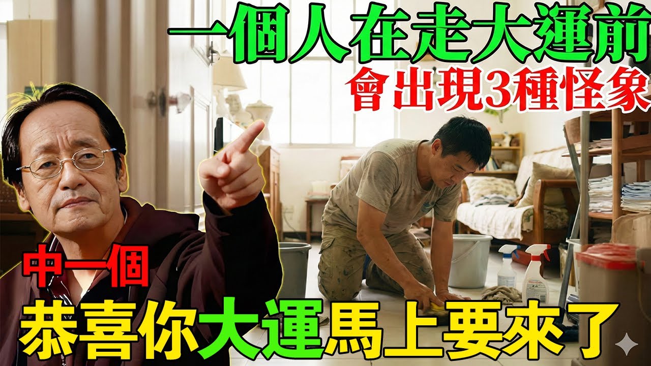 倪海廈：一個人走大運前,會出現這3種「怪像」,中一個就要恭喜了!#倪海廈 #人生智慧 #正能量 #國學