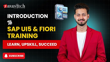 Introduction to SAP UI5 & FIORI Training | ZaranTech