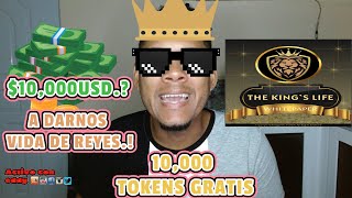 THEKINGSLIFE.COM EL PROYECTO DE TOKEN QUE PROMETE DARNOS UNA VIDA DE REYES.,10,000 TOKENS GRATIS.!