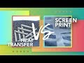 Heat Transfer Vs. Screen Printing (The Best Printing Method For Sportswear)