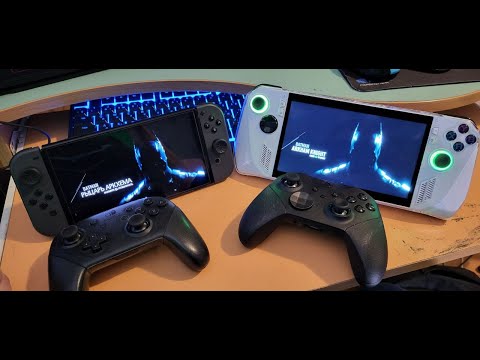 Видео: Порівнюємо Batman Arkham Knight на Nintendo Swith та Asus ROG Ally Z1 Extreme