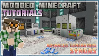 Making Syngas for Advanced Generator - Minecraft 1.12 - 1.19 - Modded Minecraft Tutorial