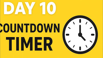 JavaScript Countdown Timer Tutorial | Date, Intervals & DOM Updates