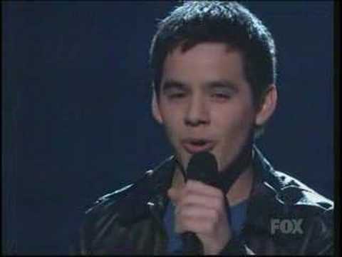 David Archuleta - Imagine - American Idol