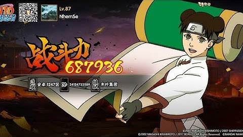 Naruto mobile – Gameplay part 32 – TenTen  – IOS,Android – zeygamming official