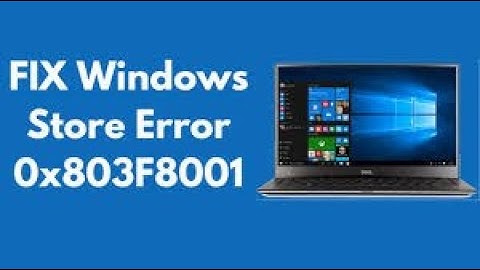 Windows Store Error 0x803F8001 in Windows 10 Solved #error 0x803f8001 windows 10#0x803f8001 windows