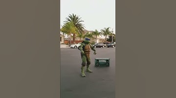Mega Mike   Just a turtle and his boombox     go ninja go ninja!!!via torchbrowser com