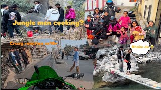 A day out with my superbikes ♥️.. ZX10r & BMW s1000rr pro | cooking in jungle 😍| river side fun 🤩 