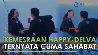 Tatapan Mesra Happy Asmara ke Delva Irawan saat Berdua duaan Nyanyi di Pojokan