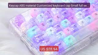 Keycap ABS material Customized keyboard cap Small full set ... — Top Pick 2026 | Unbeatable Price!