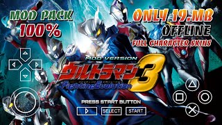 Game ULTRAMAN FIGHTING EVOLUTION 3 PPSSPP Android Offline Mod Ultraman Evil/Dark Series | Gameplay