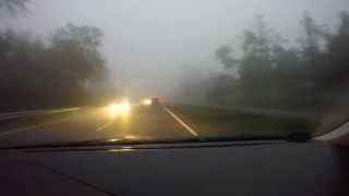 GoPro Hero 2014 test video (dawn, fog)