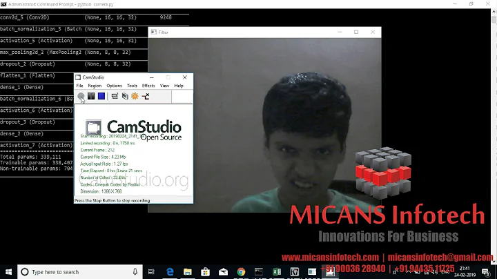 FACE EMOTION RECOGNITION USING CNN DEEP LEARNING PYTHON PROJECT