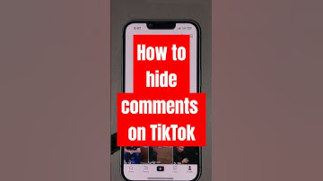 How to hide comments on TikTok