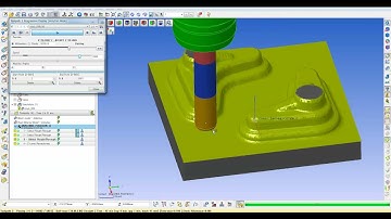 WorkNC：Z  Level Remachining #10
