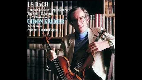 И. С. Бах, Концерт № 1 для скрипки – Гидон Кремер (1996)