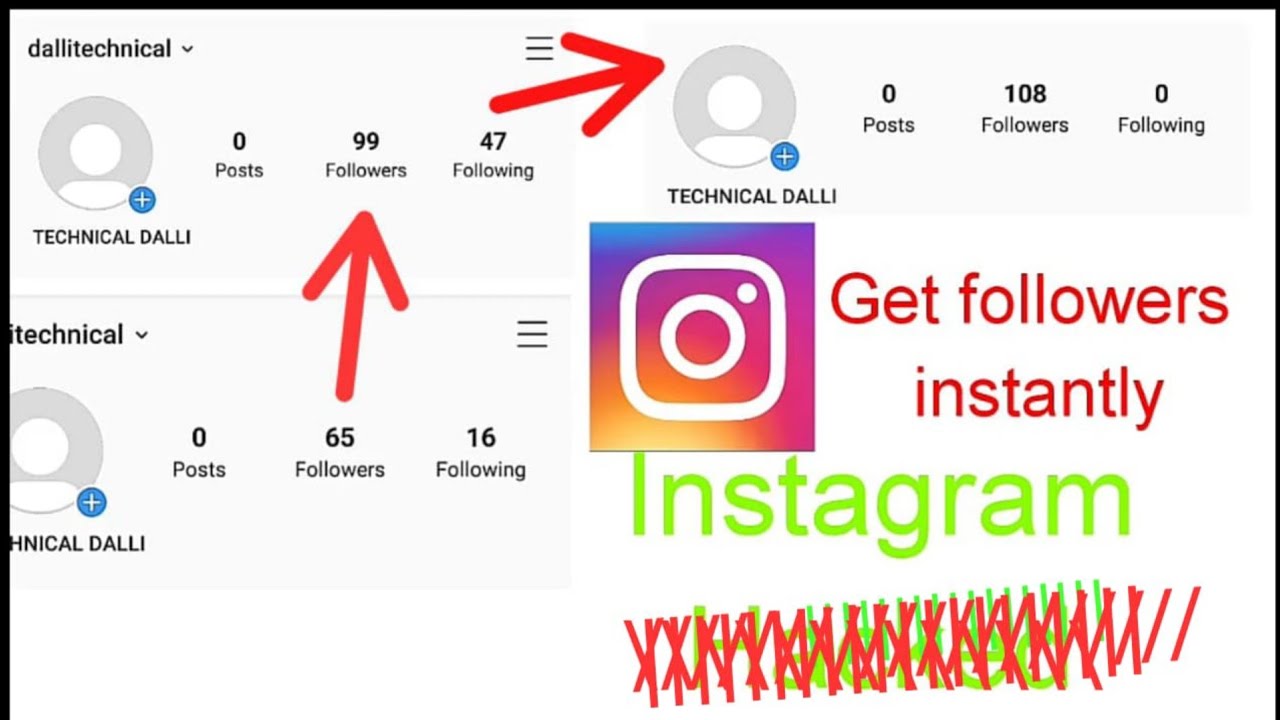 How to get Instagram followers instantly YouTube