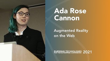 Augmented Reality on the Web — Ada Rose Cannon