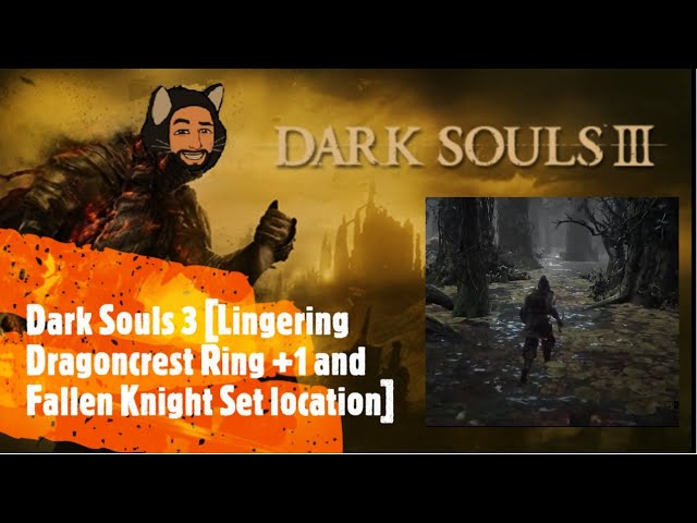 Dark Souls 3 - Where To Use Jailbreakers Key - Bellowing Dragoncrest Ring -  YouTube