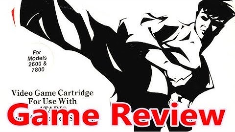 Karate Atari 2600 Review - The No Swear Gamer Ep 455