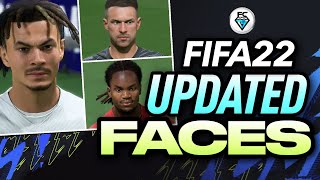 FIFA 22: NEW UPDATED FACES (TU4)