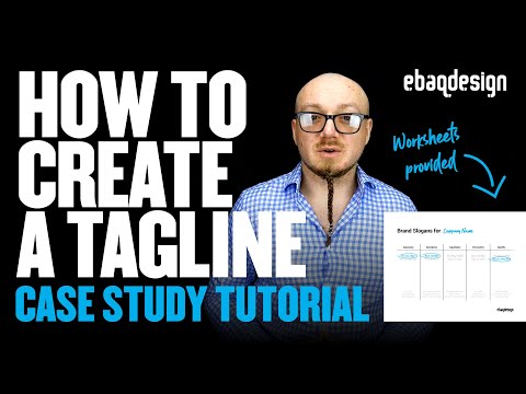 How To Create A Brand Tagline / Slogan (Case Study)