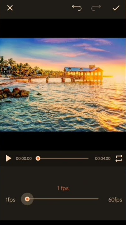 How to create photo slideshow in mp4 format using gif shop apk