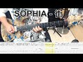 SOPHIA - 街 ギター弾いてみた【guitar cover tab有】