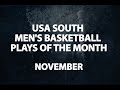 2017 USA South Men's Basketball Top Plays of November
