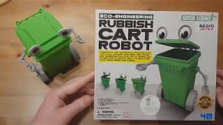 RUBBISH CART ROBOT | Eco-engineering | Robot construction for kids - YouTube