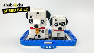 LEGO Brickheadz 40479 Dalmatian - Speed Build