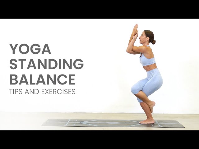 Basic yoga standing poses - Iyengar yoga - YouTube