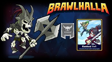 Brawlhalla #11 - AZOTH #1 - Ranked 1v1 (Silver) #8 - Gameplay (No commentary) Part #8
