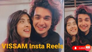 !! VisSam Insta Reels !! Vishal Pandey | Sameeksha Sud