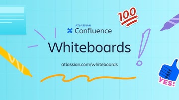 Brainstorm freely with Confluence whiteboards