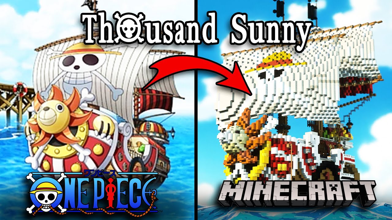 Going Merry - One Piece : r/Minecraftbuilds