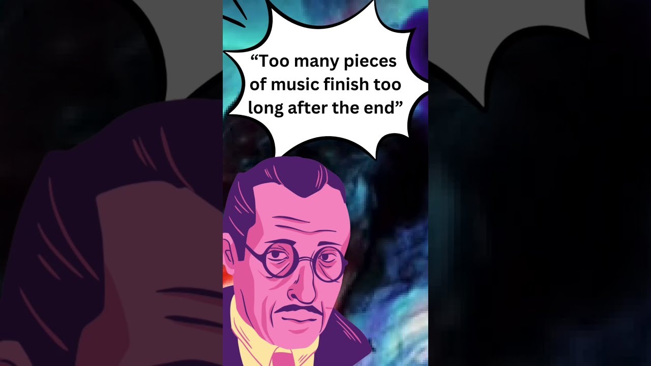 Stravinsky’s funny music quotes #stravinsky #classicalmusic #music #musicians #beinspired #funny