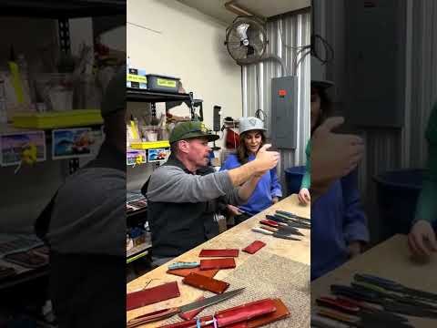 Handcrafted Rock Block for Joy Bauer’s Knives