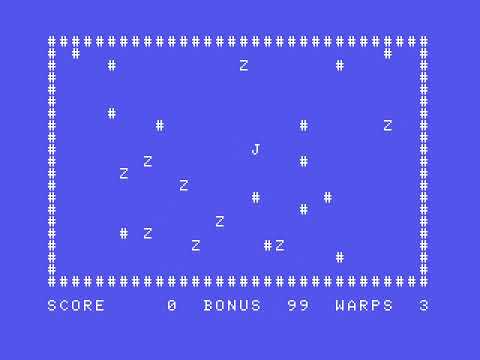 MSX (emulated) - Zombie Night (game prototype) - (BASIC)