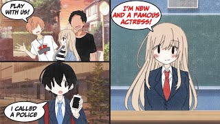 ［Manga dub］The girl I saved was a new student and she's a famous actress［RomCom］