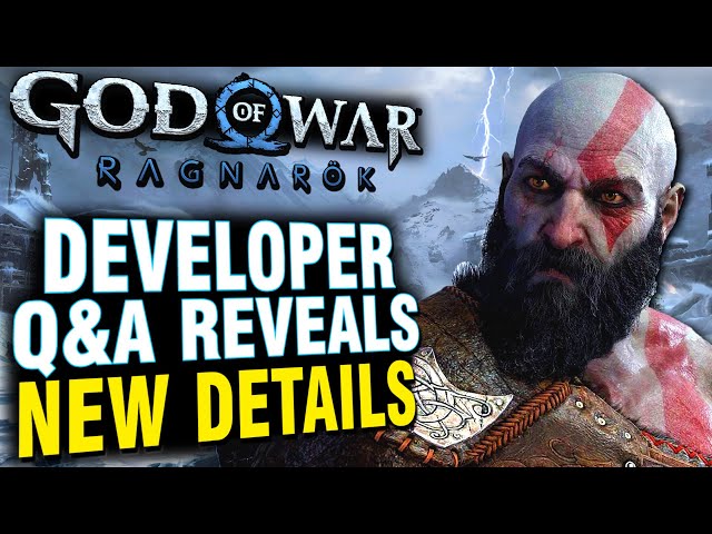 Developer insists that God of War: Ragnarok is coming out this year - Xfire